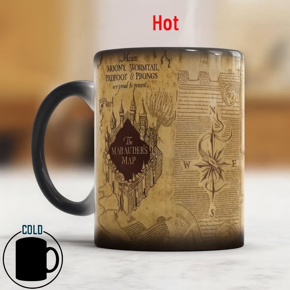 MARAUDER’S MAGIC MUG - HEAT REVEAL MAP