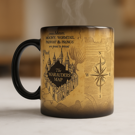 MARAUDER’S MAGIC MUG - HEAT REVEAL MAP